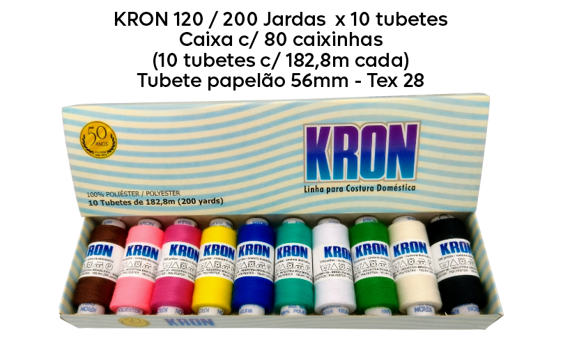 Especificações KRON caixinha 200j