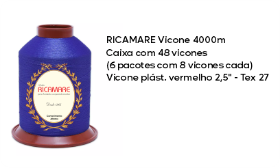 Especificações RICAMARE Vicone 4000m